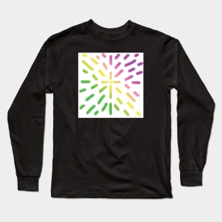 Radiating Cross Long Sleeve T-Shirt